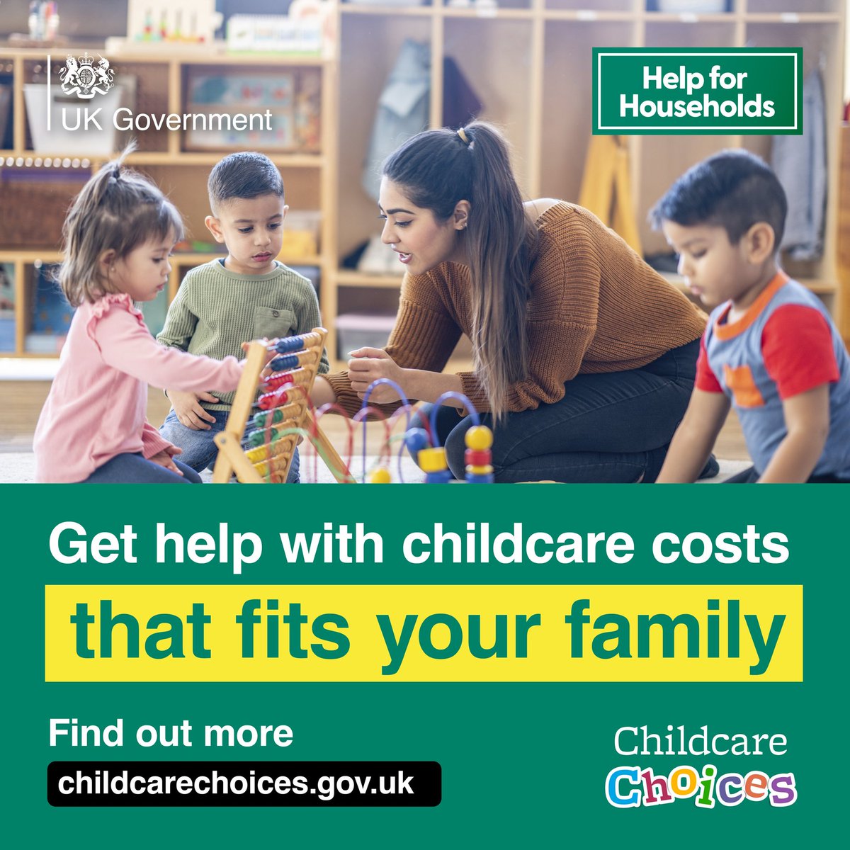 🧒Childcare support is expanding – From April 2024, working parents will be able to access 15 hours of funded childcare. 👉Visit the Childcare Choices website to get more information and sign up for regular updates childcarechoices.gov.uk