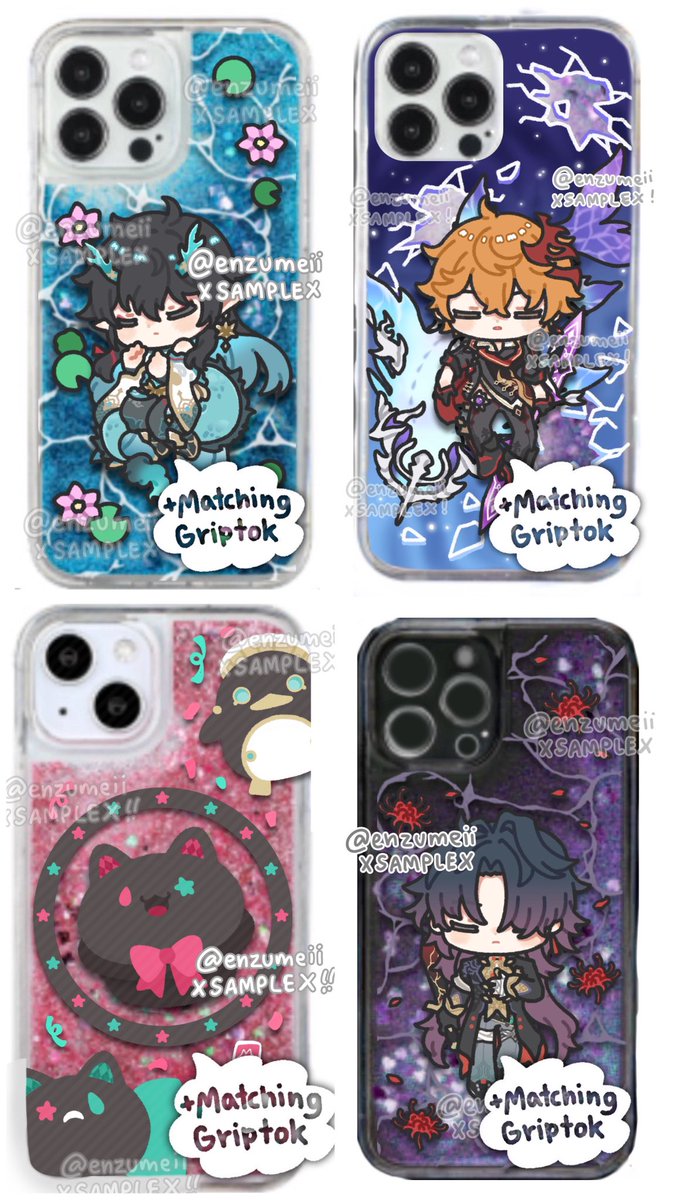 zuzurollco's tweet image. ✨GIVEAWAY &amp;amp; PRE0RDER OPEN✨
[RT appreciated🫶🏻💕]

📱 New PO open !
Phone case &amp;amp; griptok set, T-shirts, and pajamas pre0rder are now LIVE !✨

🌼rules :
- rt &amp;amp; like this tweet
- reply with suggestion of what merch you’d like to see from me !

#GenshinImpact