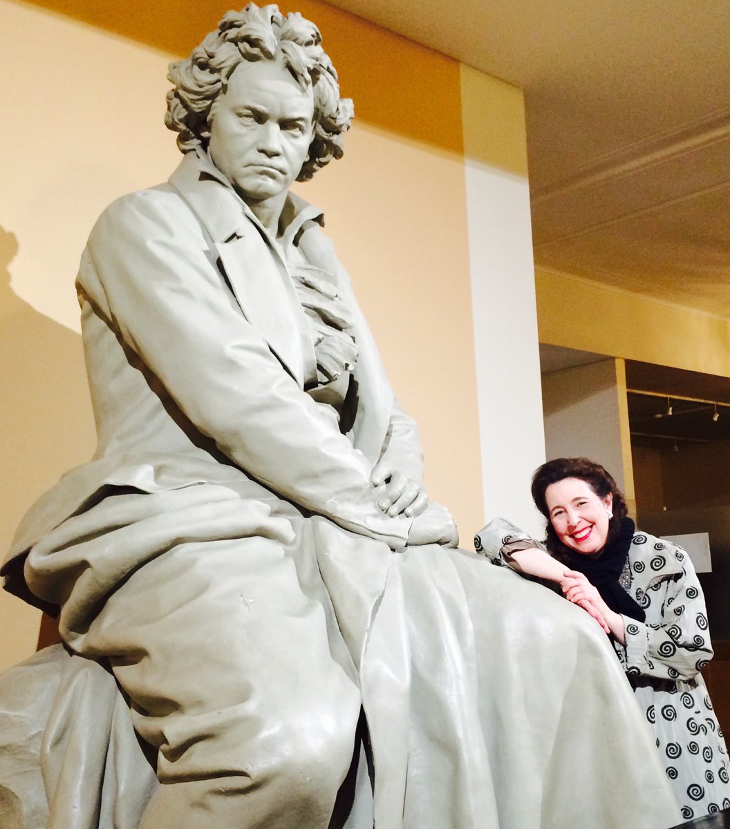 HewittJSB's tweet photo. Recording &amp; performing 32 Beethoven Piano Sonatas was one of the greatest things in my life. Bach: sure. I grew up with him, had him in my blood via my father. But Beethoven? I worked at him like mad. But he was worth it and opened me up no end. Happy Birthday, Ludwig! Smile!! https://t.co/H9OSljaA8T