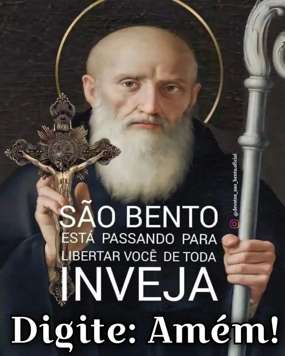 Devotos São Bento.oficial on X: Salve para rezar sempre 🔒 Trecho