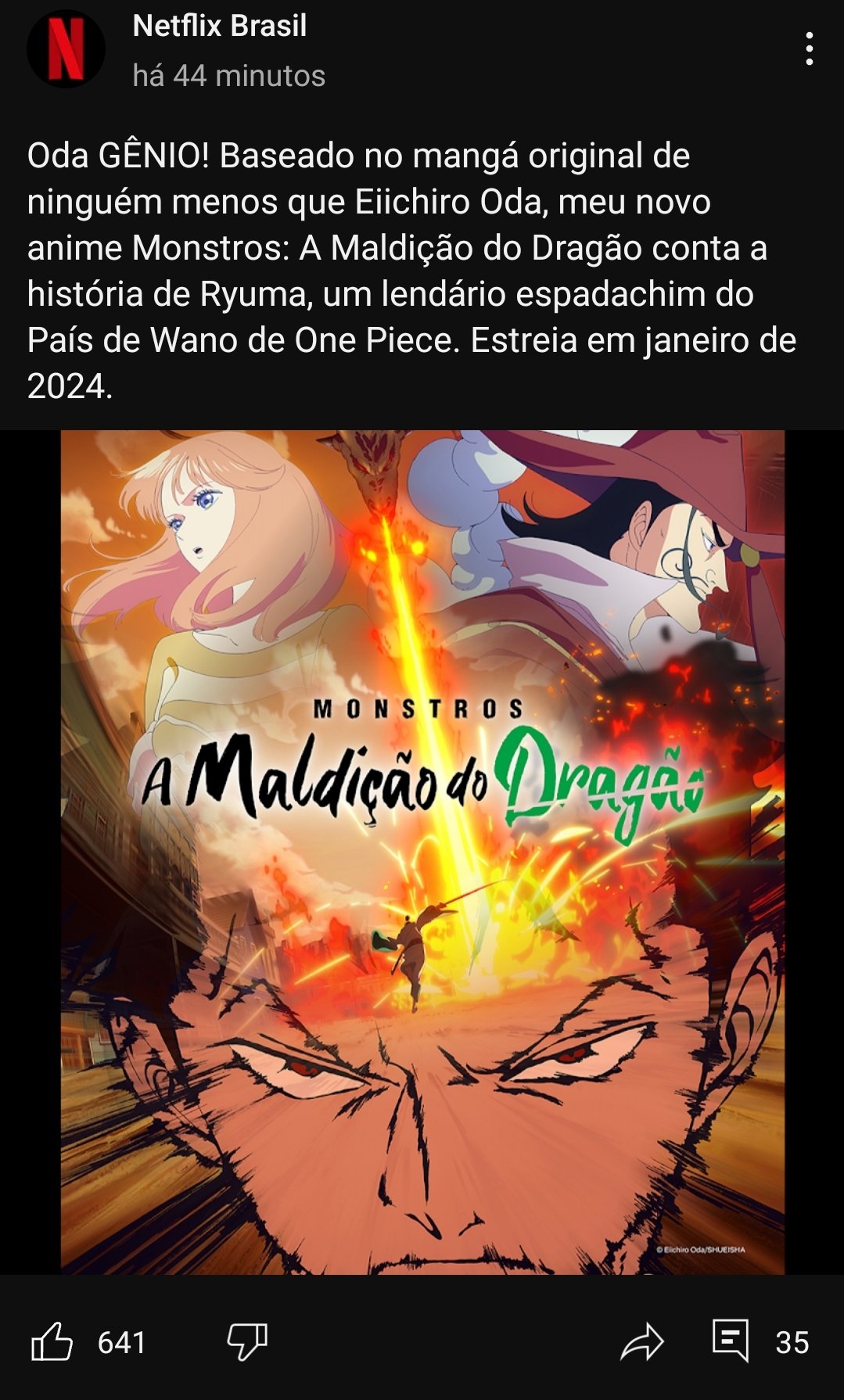 Já Tem Sabaody Dublado na Netflix Hoje? on X:  / X