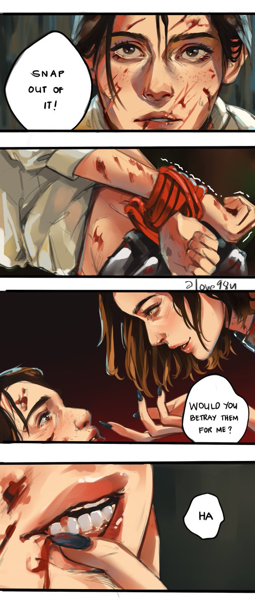 love98u's tweet image. no one asked for colored sketch but here it is anyway 😅 dark!ava 1-4