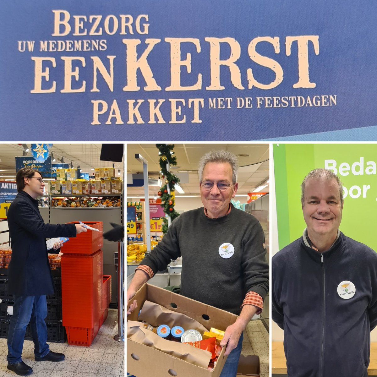 Vandaag hielpen we mee bij de kerstpakkettenactie voor Zwollenaren met een laag inkomen.

Help ook mee 👇

tikkie.me/pay/KerstZwoll…