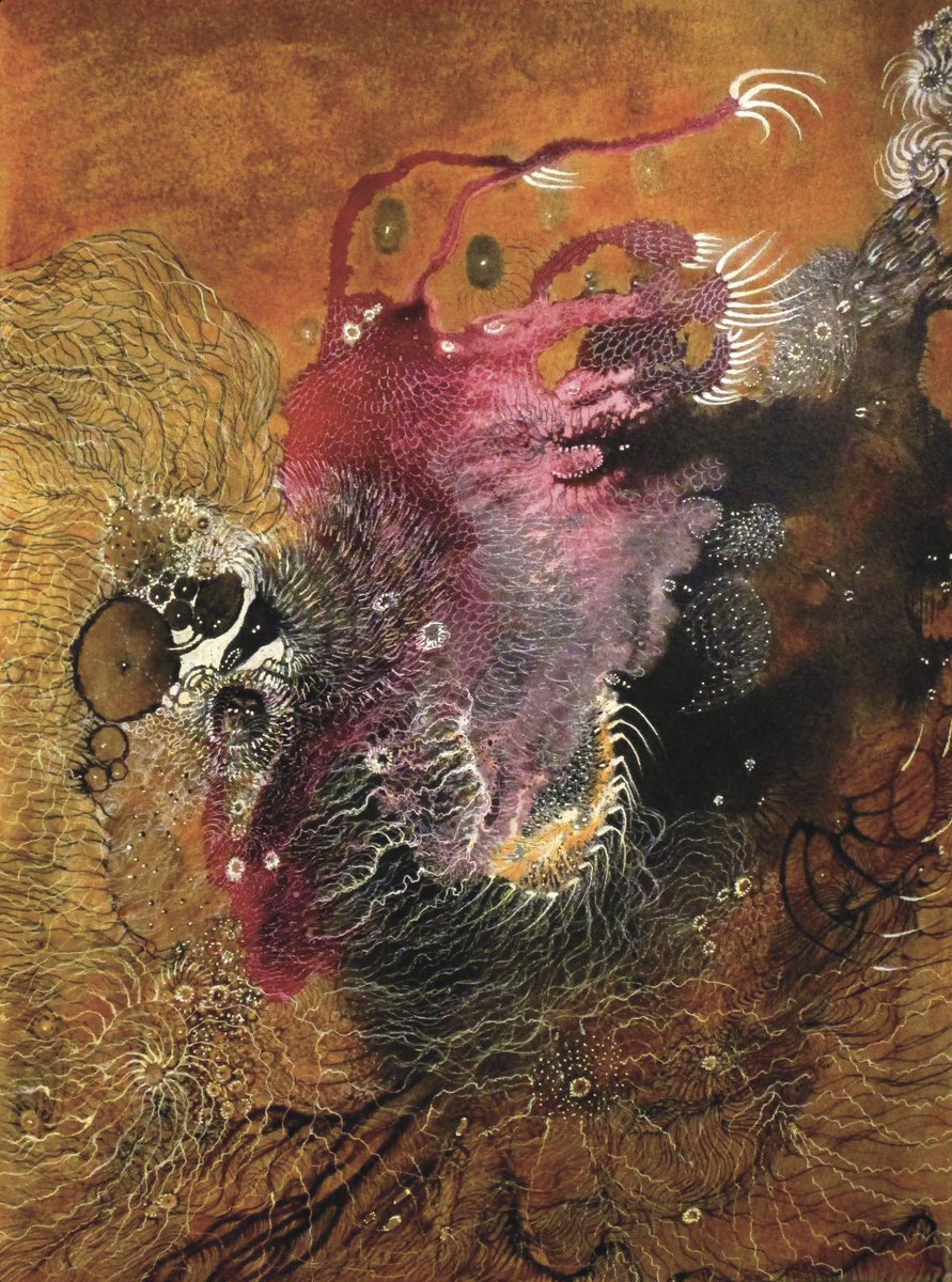 RawVisionMag's tweet photo. Nurtured by the essence of nature and a love for exploration, #IzabellaOrtiz has anchored herself in the creation of her swirling paintings. Explore her work in #RawVision116. Subscribe or gift a subscription: https://t.co/RXbazOqyKn
#outsiderart #selftaughtart #rawvision https://t.co/ZpSnmEeVeD