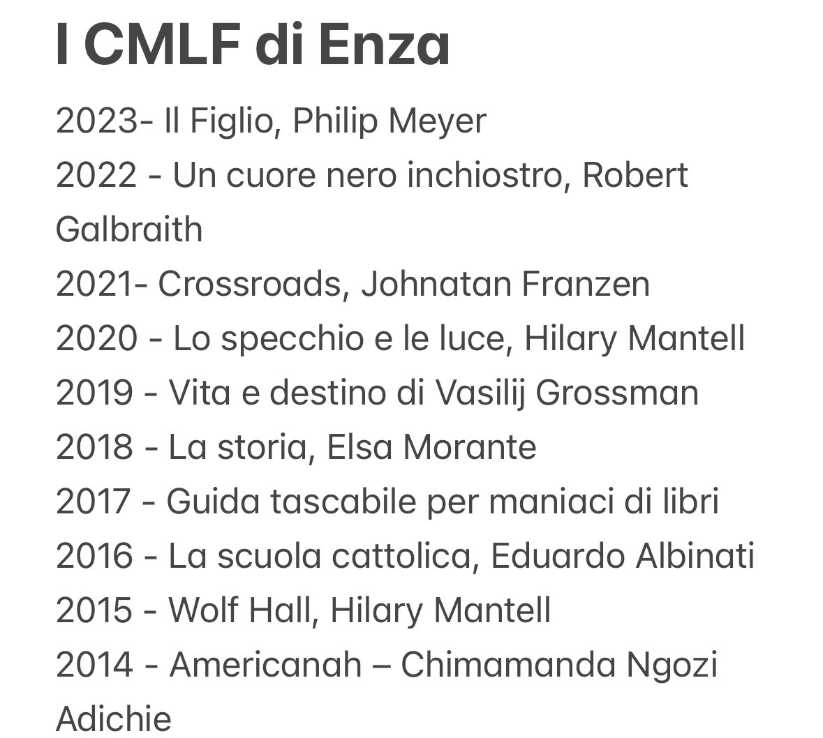 recerusse's tweet photo. Dieci anni di blog #PdR oggi e dieci miei #CMLF, i libri che ho consigliato nel tempo! Che emozione 🥰 #miolibro2023 https://t.co/Hng75IiGHP