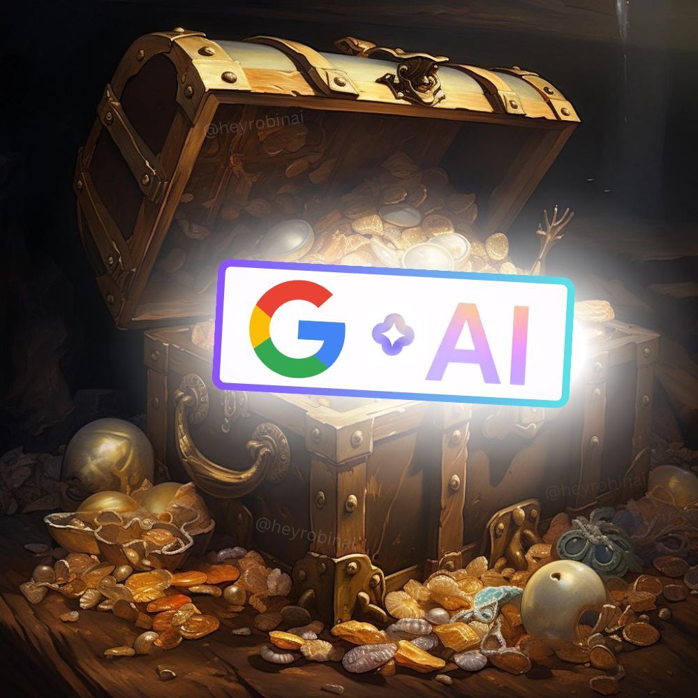 heyrobinai's tweet photo. ChatGPT is no longer the only player in town. 

Because Google just introduced Duet AI.

You won't believe these 7 features: https://t.co/rc35iKsnO3