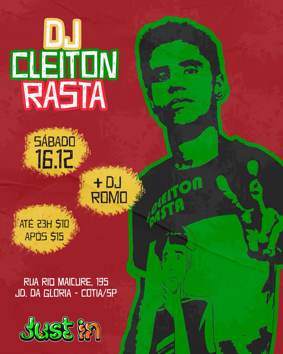 Febre na internet, DJ Cleiton Rasta se apresenta nesta sexta em