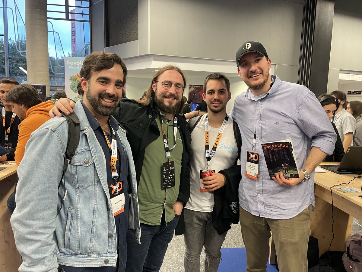 Ultimo dia en <a href="/bilbaogamesconf/">BIG Conference</a> rodeado de buena gente! Con muchas ganas de ver la <a href="/IndieBurgerDev/">IndieBurgerDeveloper</a> de hoy y de darlo todo a la noche! 

<a href="/VicHime/">Vic Hime</a> <a href="/JavierBelmer/">Javier Belmer</a>