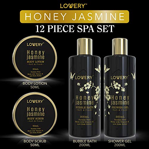 CocoBeautyW's tweet photo. Check out this product 😍 Lovery Bath and Body Honey Jasmine Scent Spa Gift Set, 12 Piece Set 😍 
by LOVERY starting at $40.99. 
Shop now 👉👉 https://t.co/uUN1s2dMWo https://t.co/halTPmsWcb