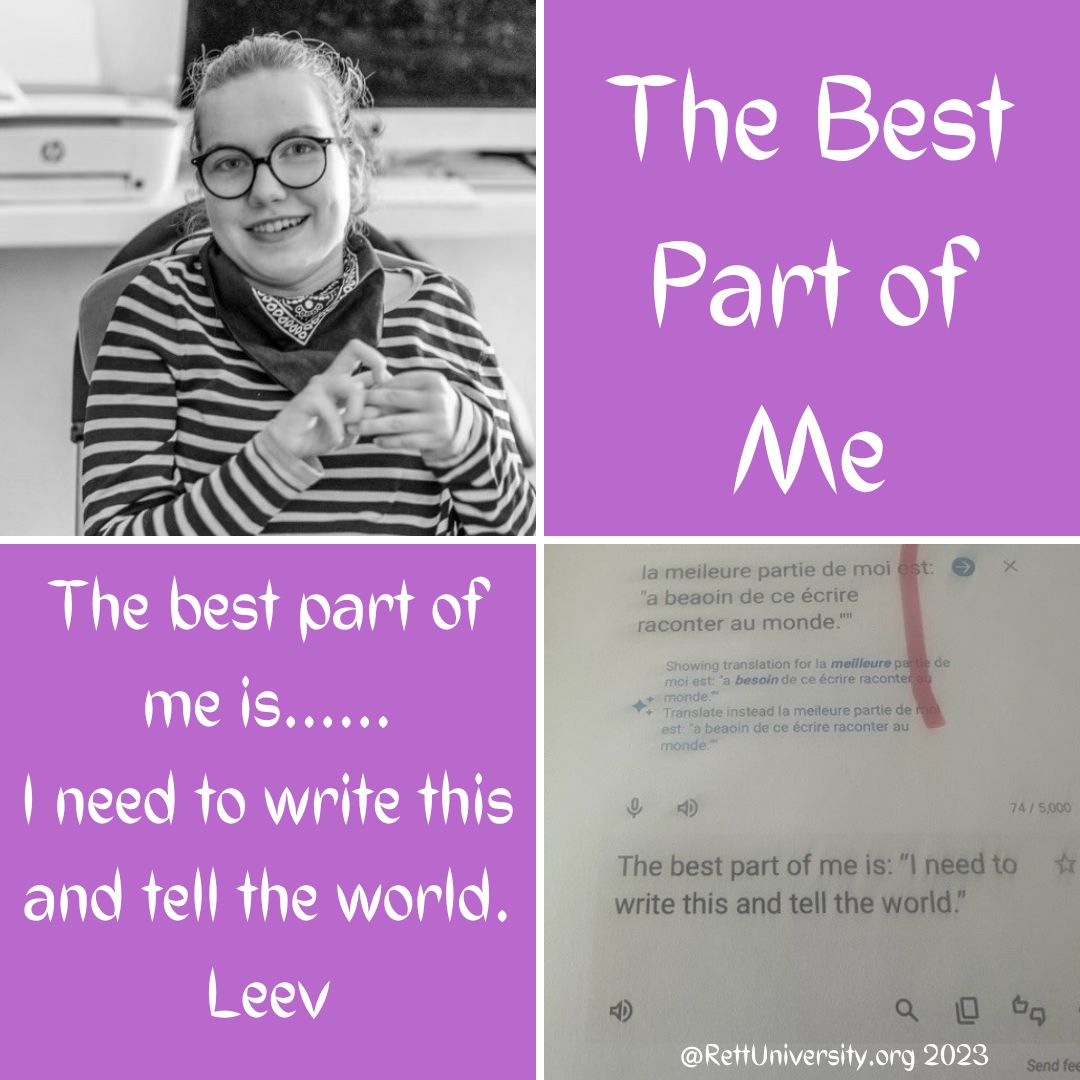 girlpower2cure's tweet photo. #SaturdaySatisfaction.#TheBESTPartOfMe.Meet Leev who is one of our international clients.She says the best part of her is that she NEEDS to write this & tell the world.This is perfect!Our girls & boys are smart & we are so proud of all their writing to share #TheBESTPartOfMe. https://t.co/RetO7Jl37D