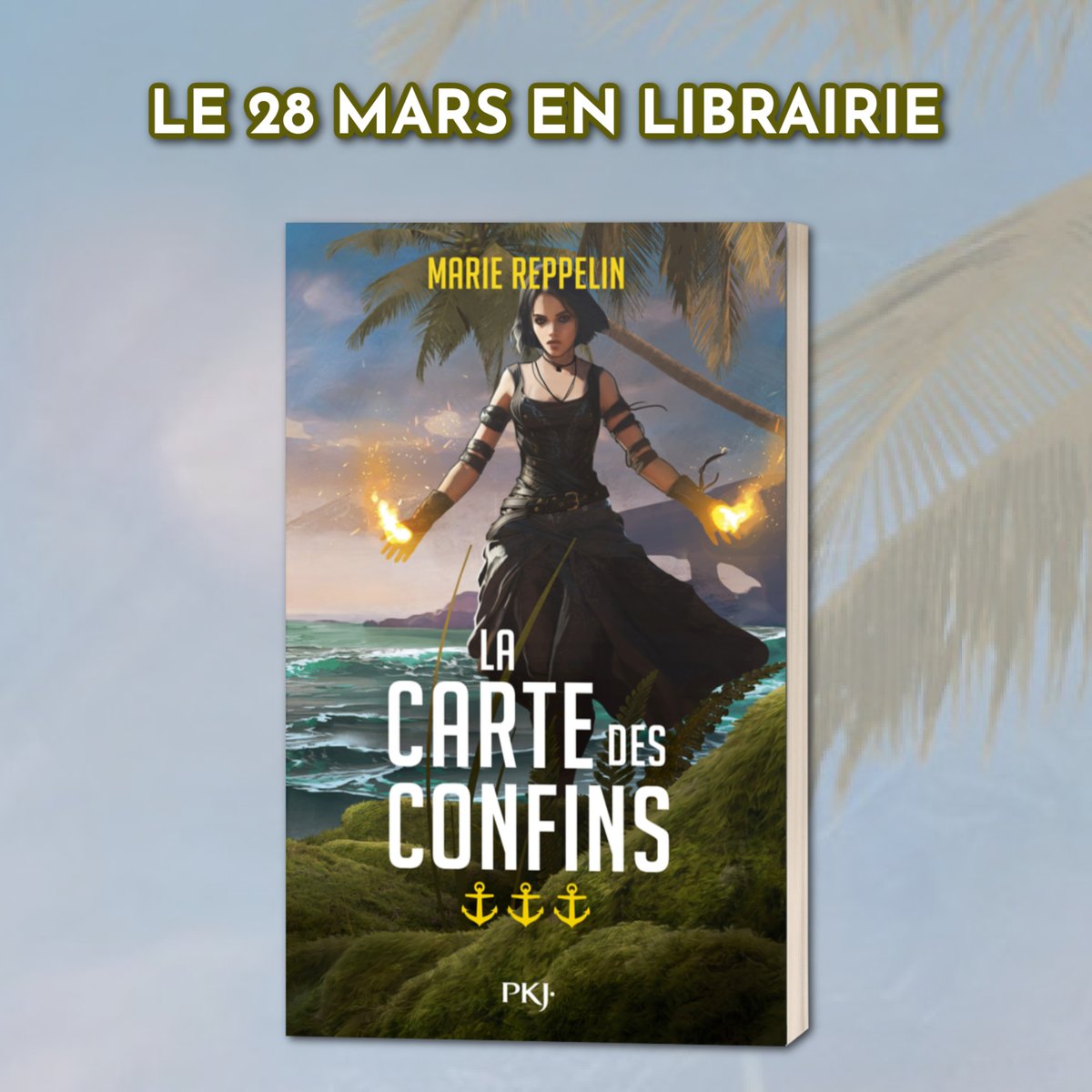 [COVER REVEAL] Le 28 mars prochain, La carte des confins sera de retour en librairie, avec la parution de son ultime tome ! Pour cette nouvelle aventure, place aux jumeaux Jackson, 2 pirates en herbe qui n’ont pas froid aux yeux !
Qui a déjà hâte de retrouver la saga ?