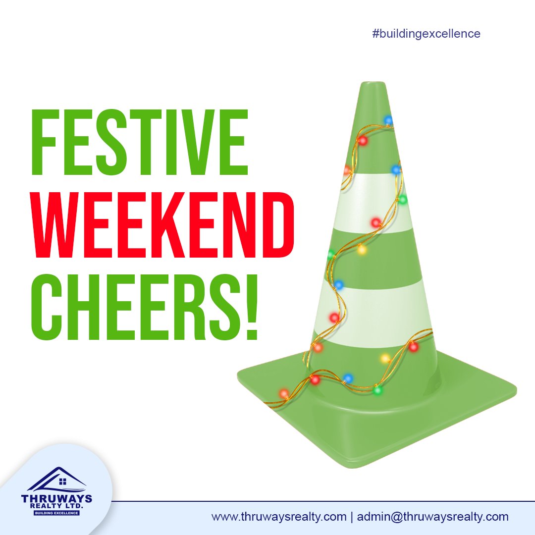 ThruwaysRealty's tweet photo. Celebrate the festive season with us this Weekend! Share your holiday plans. 🎄 #FestiveWeekend #WeekendCelebrations #ThruwaysRealty #HolidaySeason #BrandCheer #SuccessCelebrations #PropertyJoy #EngagementSeason #SeasonalSpirit https://t.co/zodkZytOHT