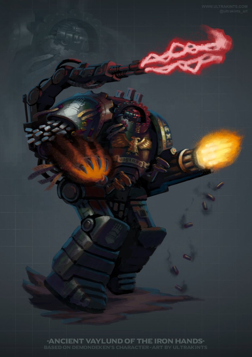 ultrakints_art's tweet photo. Ancient Vaylund of the Iron hands
#warhammer #warhammer40k #warhammerfanart #warhammercommunity #paintingwarhammer #spacemarines #40k #warhammerart #40kcommunity #grimdark #spacemarine #warhammerworld https://t.co/UKp8EE13k9