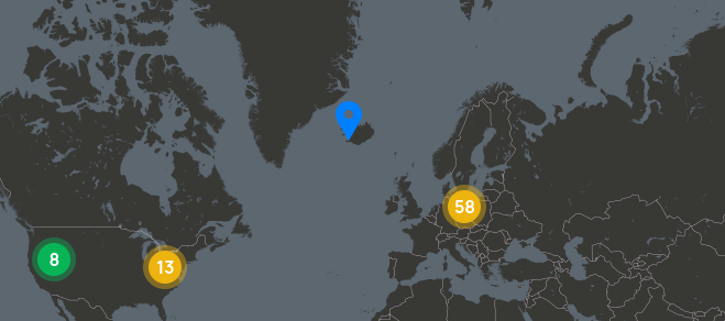 look again at that pale blue pin drop. that's here. that's us, that's home. Clean, brisk air, and absolutely no seed oils. Thermal energy baby.

This is also home to our newest validator...