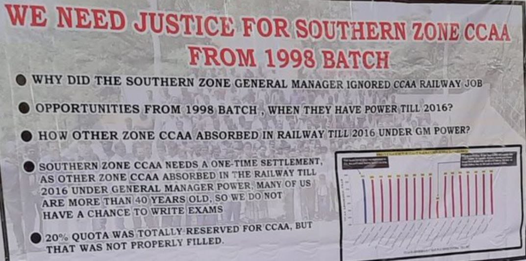 SulendraNayak's tweet photo. Railway act appreciate jo double skill hai laken bharjger hai sir gm power se bharti karo @PMOIndia @narendramodi @AshwiniVaishnaw @RailMinIndia @NWRailways @RailwaySeva @rashtrapatibhvn #CCAA https://t.co/hckD2Hm5co