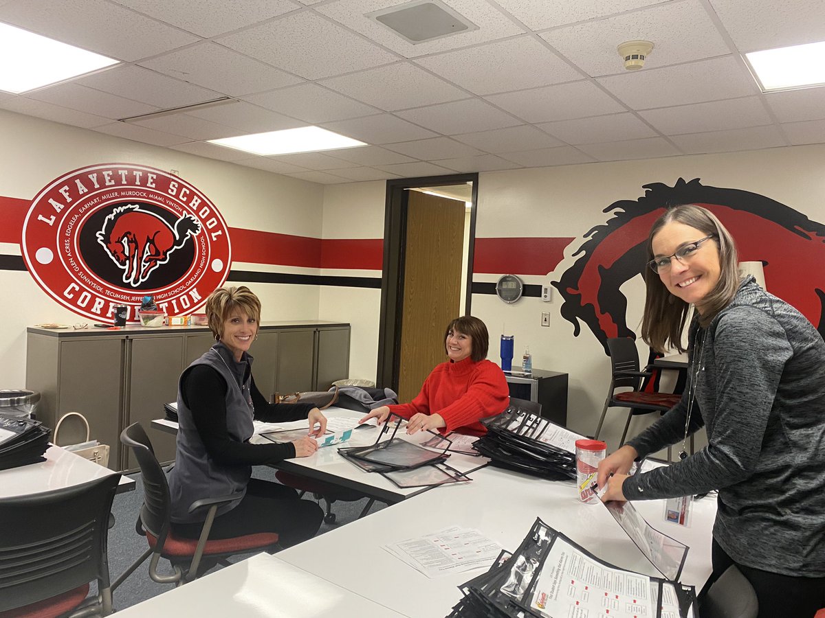 Fun Friday of preparing 650 resource packets for educators in our district!  Looking forward to presenting a PYSI update and handing these out in January! #PYSI <a href="/NCHSCares/">North Central Health Services | NCHS</a> #LSC_AEN #SuicidePrevention <a href="/LreRinehart/">Dr. Laurie Rinehart</a> <a href="/aclevenger30/">Dr. Alicia Clevenger</a> <a href="/LSClafayette/">Lafayette Schools</a>