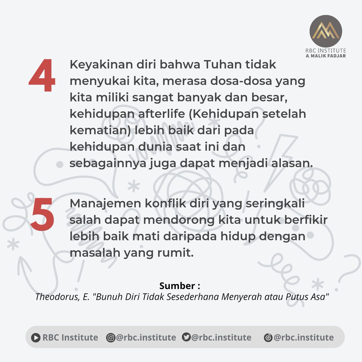 Hal yang jarang kita sadari di balik maraknya kasus bunuh diri.