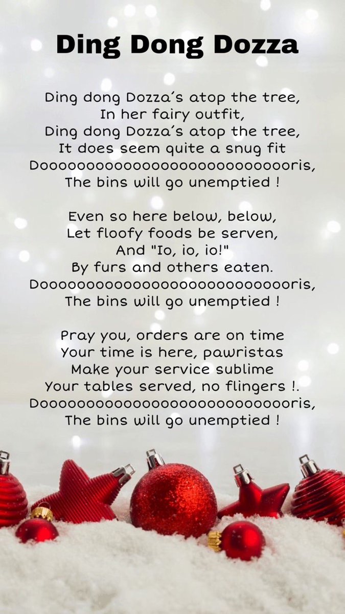 TheMeowmasked's tweet photo. This next @BungandZip creation is a tribute to #hedgewatchcafe purrista, Ambience Creator, Bin Operative and floofin’ about expert, Doris @DomainDoris The #MeowMaskedSingers may be a mystery, but there is no mystery about the wonder of Doris!🎄🪇 https://t.co/fJAWx6JbJd https://t.co/XwYVZjuRdQ
