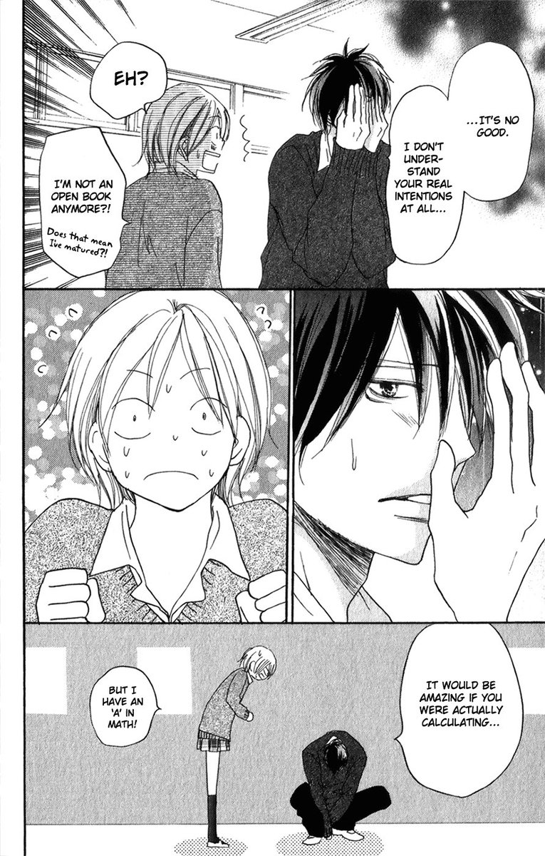 haruna and yoh are so funny as a couple like this is the energy i love when main couples get established in romance manga 