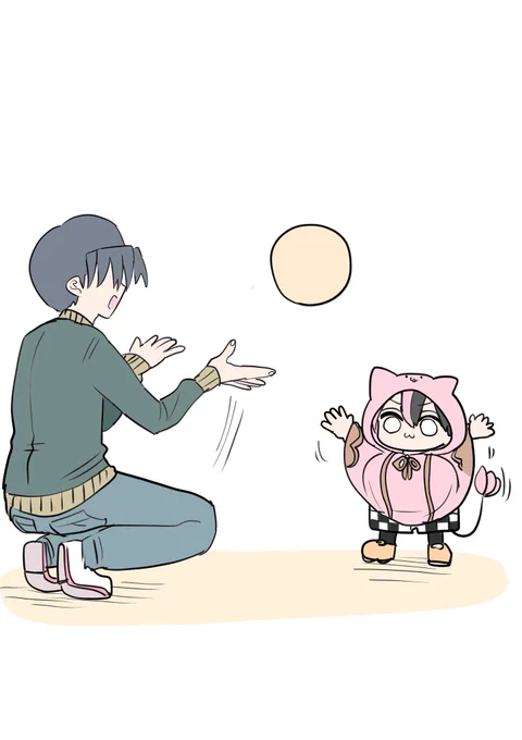 ハーフサキュバス キャッチボール 