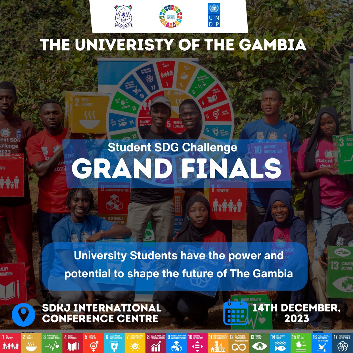 kontehgraphics's tweet photo. Celebrating another victory in event branding - presenting the UTG STUDENT SDG CHALLENGE 2023! From jaw-dropping flyers to breathtaking photos, @kontehgraphics has curated the perfect brand to elevate your event to new heights.  #UTGSDGChallenge2023 #KontehGraphics https://t.co/XSQvQyBRJu