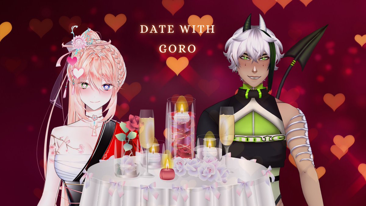 GoroSamurai's tweet photo. #Gorolive♨️Watching Cringe Dating Shows with  @princelingdante♨️ Plus come and decorate my christmas tree! (with boobas) #VtubersUprising 

https://t.co/RUaxDH6TuC https://t.co/N9dC3uSSMT