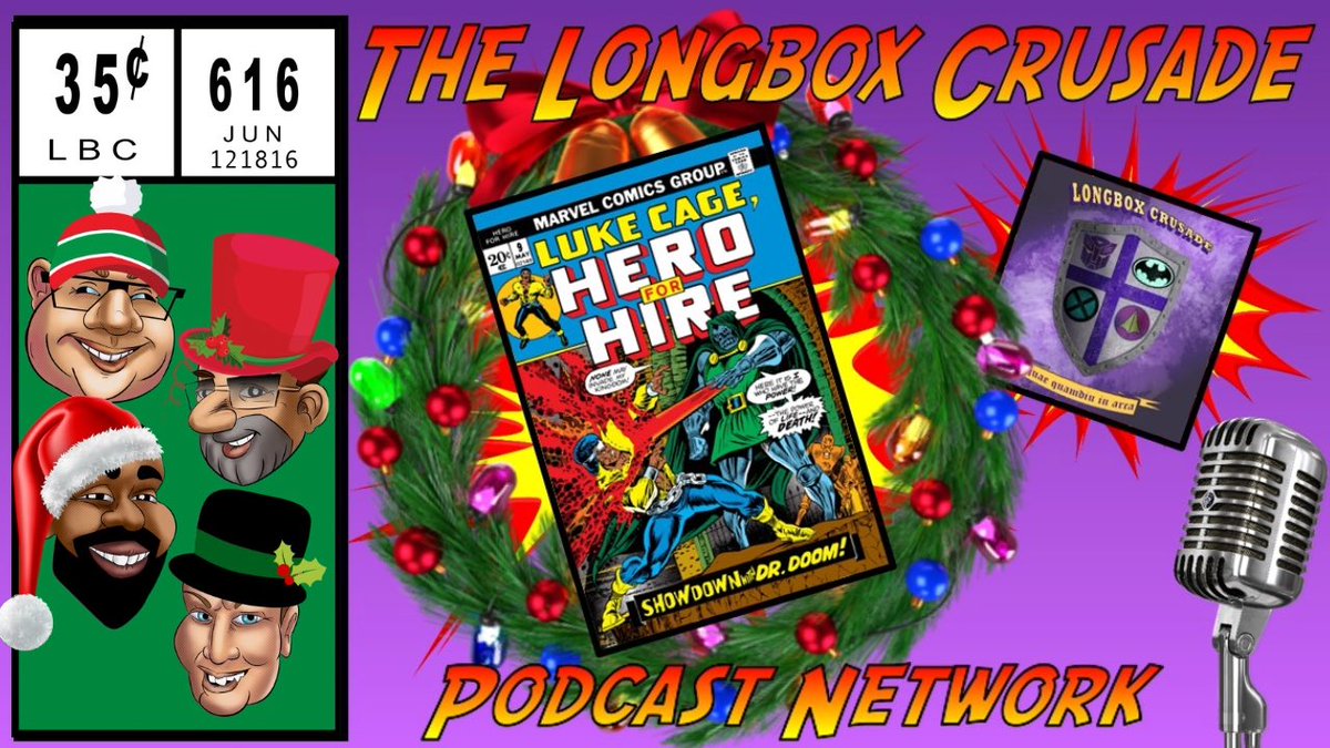 Crusademas 2023 Day 3: It’s a sweet Christmas, indeed, as the boys team up with Nick Jones from Focused on Comics to discuss “Luke Cage: Hero for Hire #9”.

On Apple Podcasts or: youtu.be/l_C3kdCfQCk