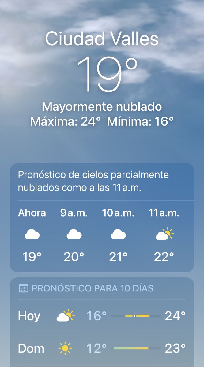 SustentoDigital's tweet photo. Buenos días 

Todo es temporal, incluso los días malos.

Recuerda :
La vida es bella..!

Será un #Clima nublado fresco #CdValles #SanLuis #Tampico https://t.co/Thua20PS2A
