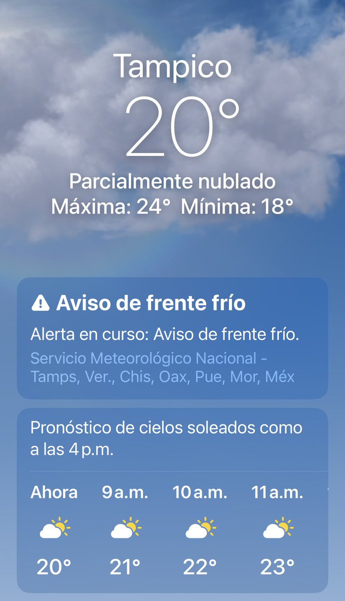 SustentoDigital's tweet photo. Buenos días 

Todo es temporal, incluso los días malos.

Recuerda :
La vida es bella..!

Será un #Clima nublado fresco #CdValles #SanLuis #Tampico https://t.co/Thua20PS2A