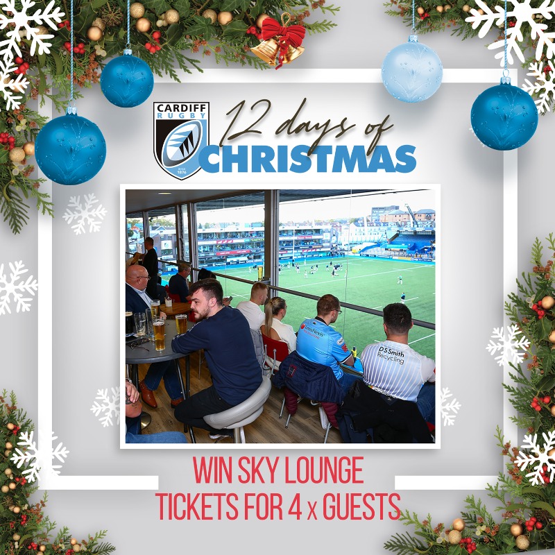 Cardiff_Rugby's tweet photo. 🎄 12 DAYS OF CHRISTMAS - Day 4⃣: Sky Lounge Hospitality

Enter Now 👇

1️⃣ Follow us 
2️⃣ Like the post
3️⃣ Tag someone who would love this prize! 😍

#AlwaysCardiff