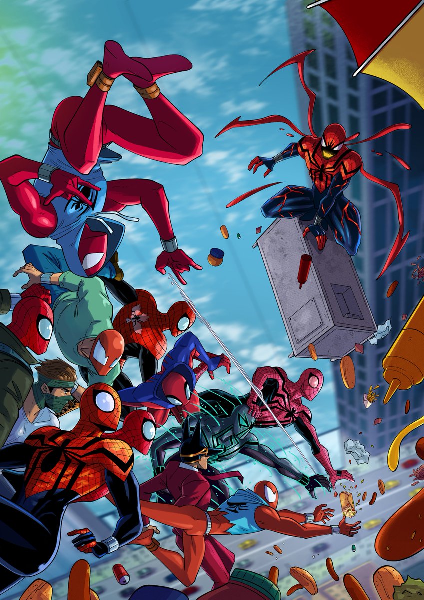BenReillyArt's tweet photo. Clean/no-text version!
#SpiderMan #ScarletSpider #BenReilly https://t.co/pMC7vAE9pM