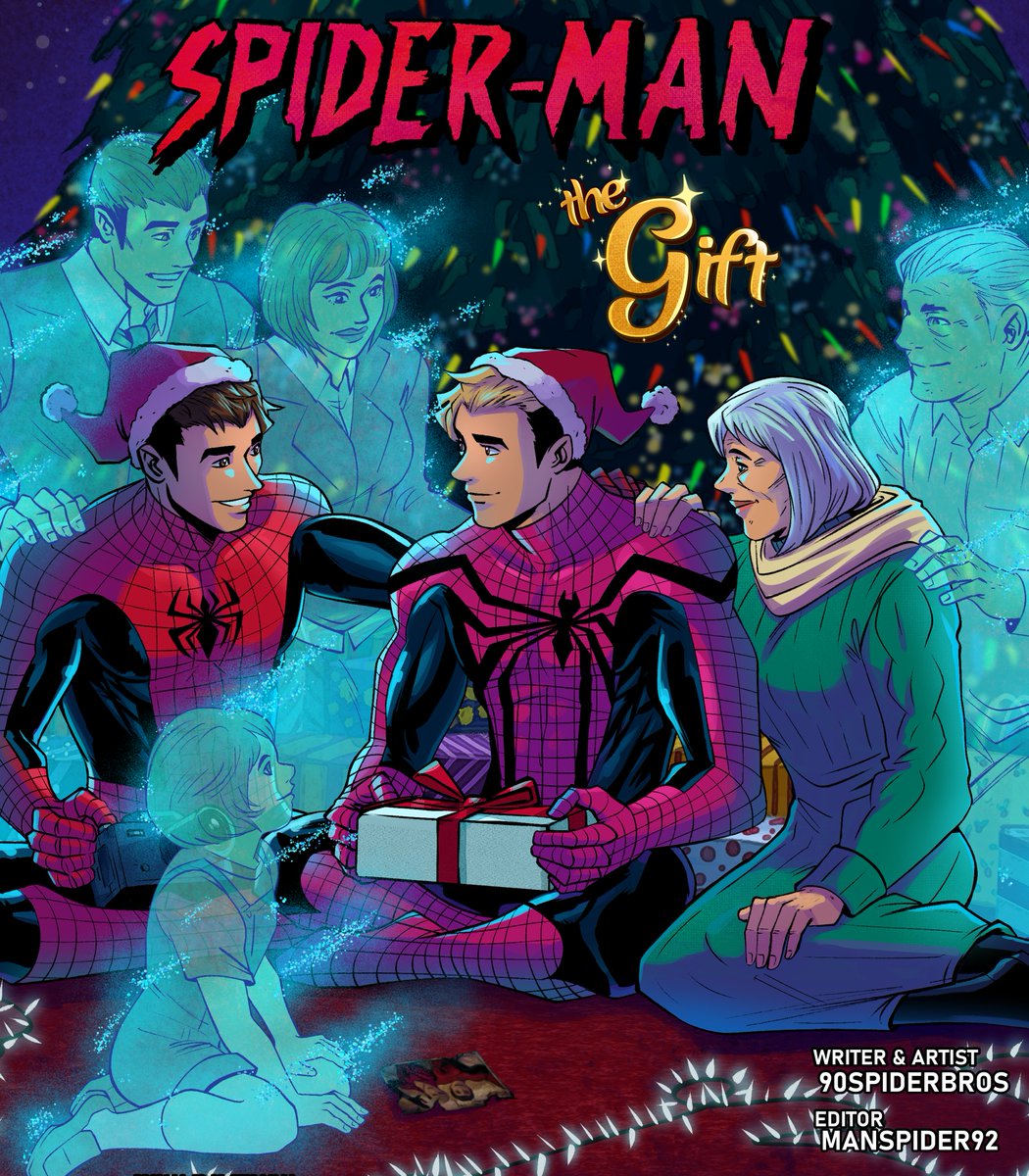 BenReillyArt's tweet photo. Spider-Man: The Gift (Part 1&amp;2) 

"Peter and Aunt May have a heart-to-heart talk while Ben takes a much needed power nap." https://t.co/7SsLqKU7iK