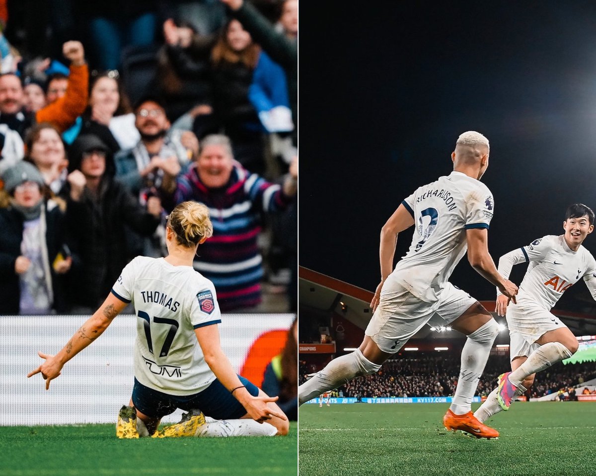 MenInBlazers's tweet photo. TOTTENHAM HOTSPUR BEAT ARSENAL IN THE WSL FOR FIRST TIME EVER. 💪

Not even 10 AM ET on Saturday morning &amp; Spurs fans have had the perfect weekend. 🤍 https://t.co/Gij7v42lVk
