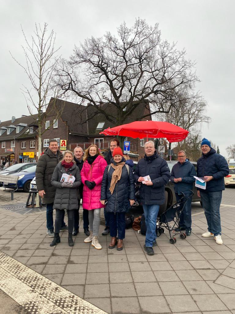 Die letzten SPD-Infostände des Jahres heute Vormittag in Sasel und am AEZ. Gut besucht und viele Gespräche!