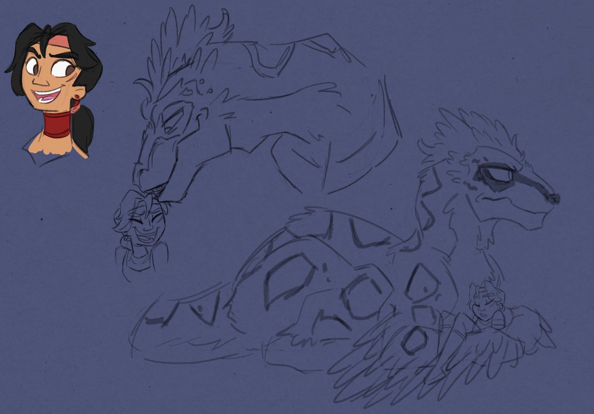 More #PrimalRage
Working on Keena's design
Want her actually looking like a 15yr old kid