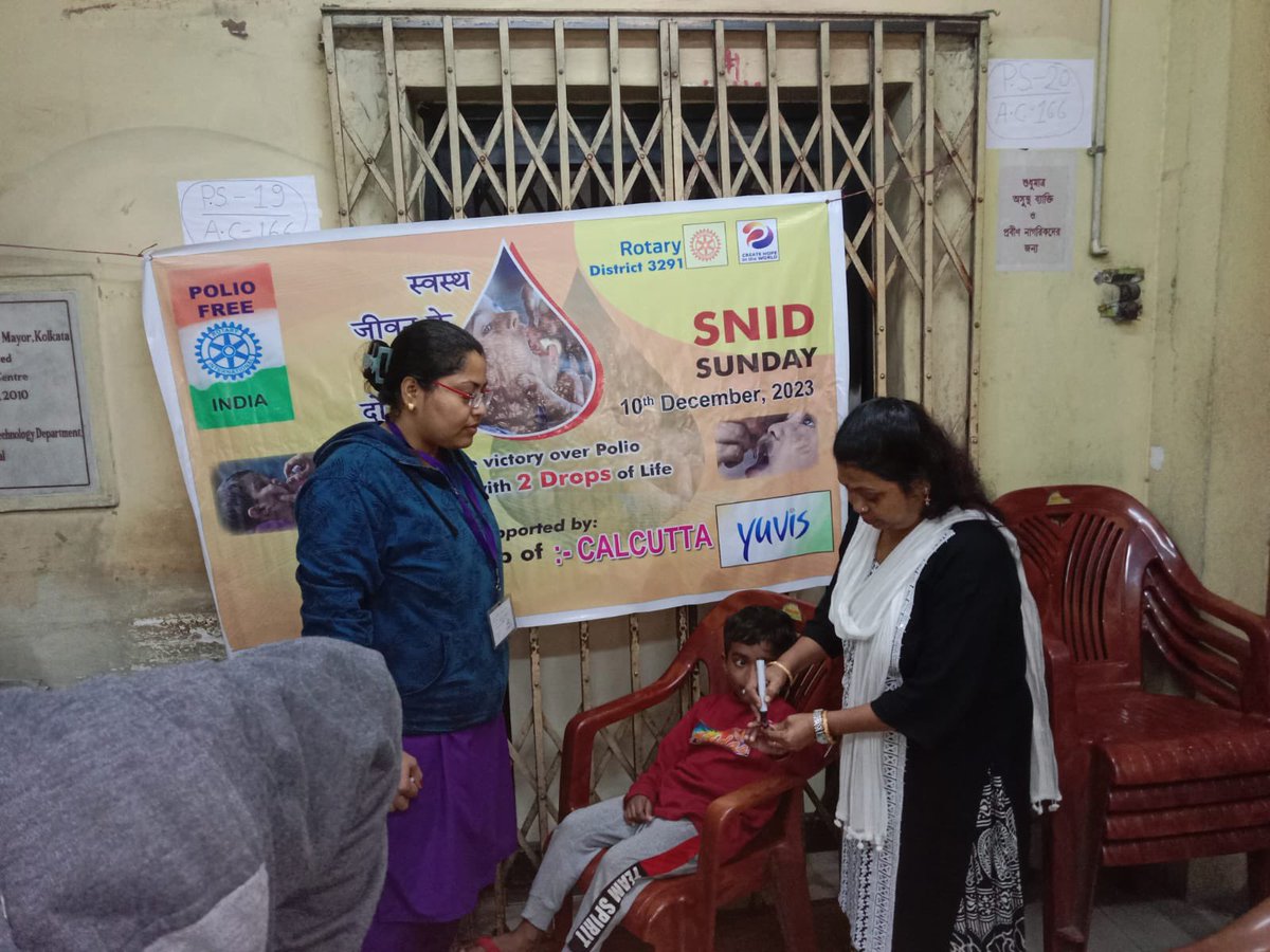nanaveenagarwal's tweet photo. @RotaryYuvis 10th December
Polio Campaign and free drops given in Ward 8- Kolkata Bag-bazar Area.
Beneficiaries 1049 https://t.co/ISm5YRaXnj