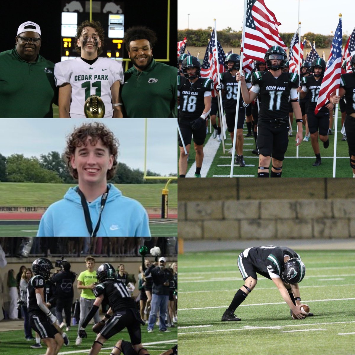 🎂🐺Birthday S/O #CedarPark LS/ATH Luca Wilson (‘24) #11, ‘Deuce’, All District 11-5A D1 (‘22-‘23) Area Region IV Finalist (‘21-‘23), son of Amy, CP Fam #CPproud #TXHSFB