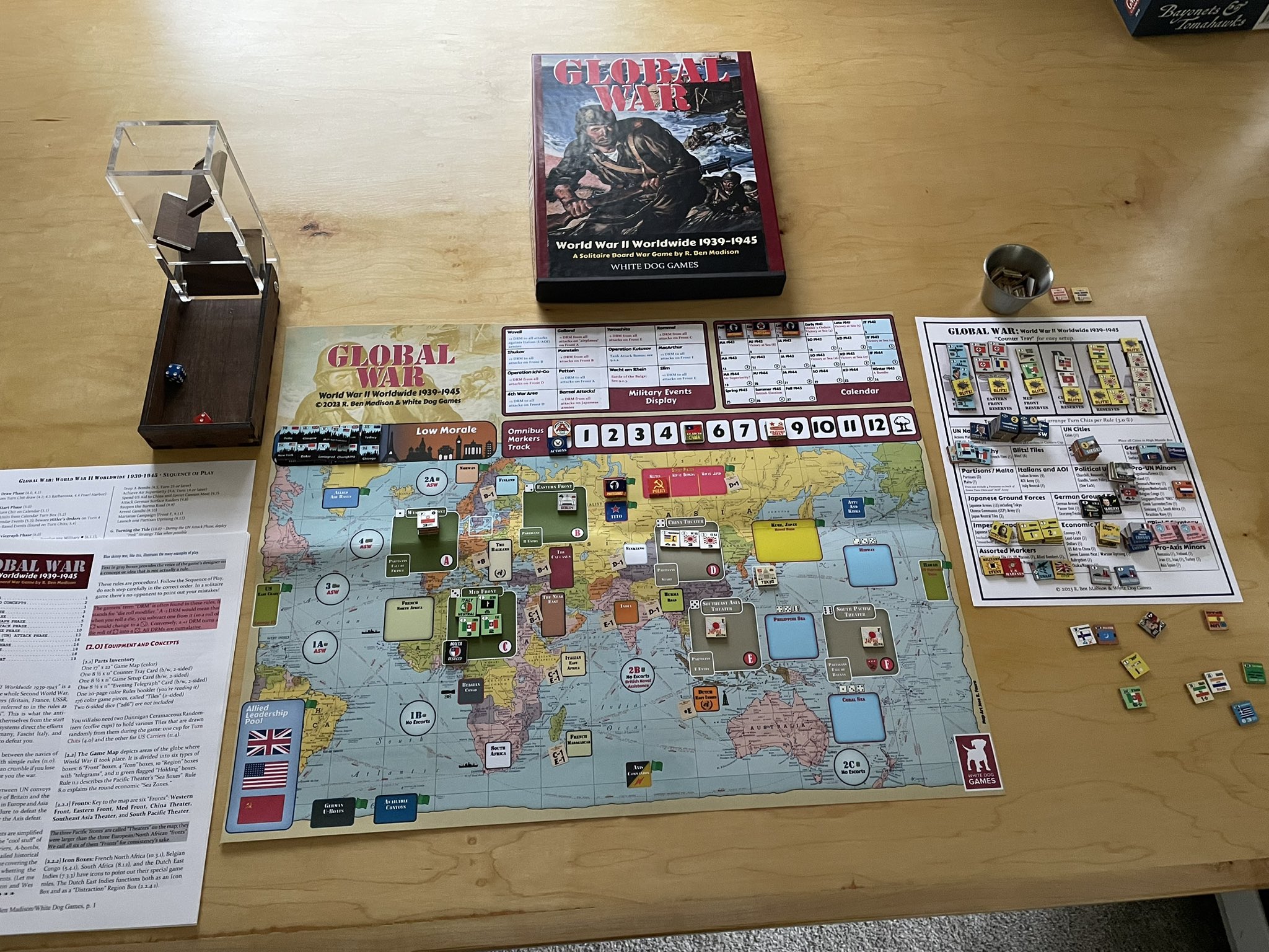 Review: Winter Thunder: The Battle of the Bulge from Tiny Battle Publishing  – The Players' Aid