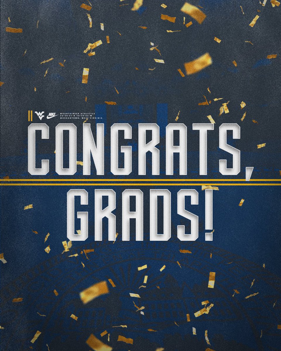 Congrats to all of our Mountaineer fall graduates! 🎓

#HailWV