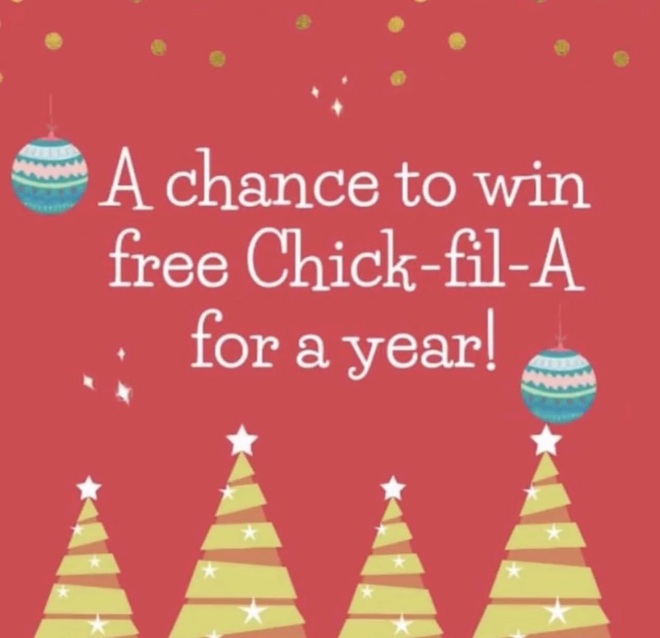 Free Christmas Happenings at Chick-Fil-A