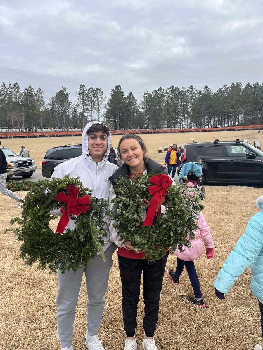 Proud of the Warrior SALT group working this morning to honor our veterans through participation in Wreaths Across America.