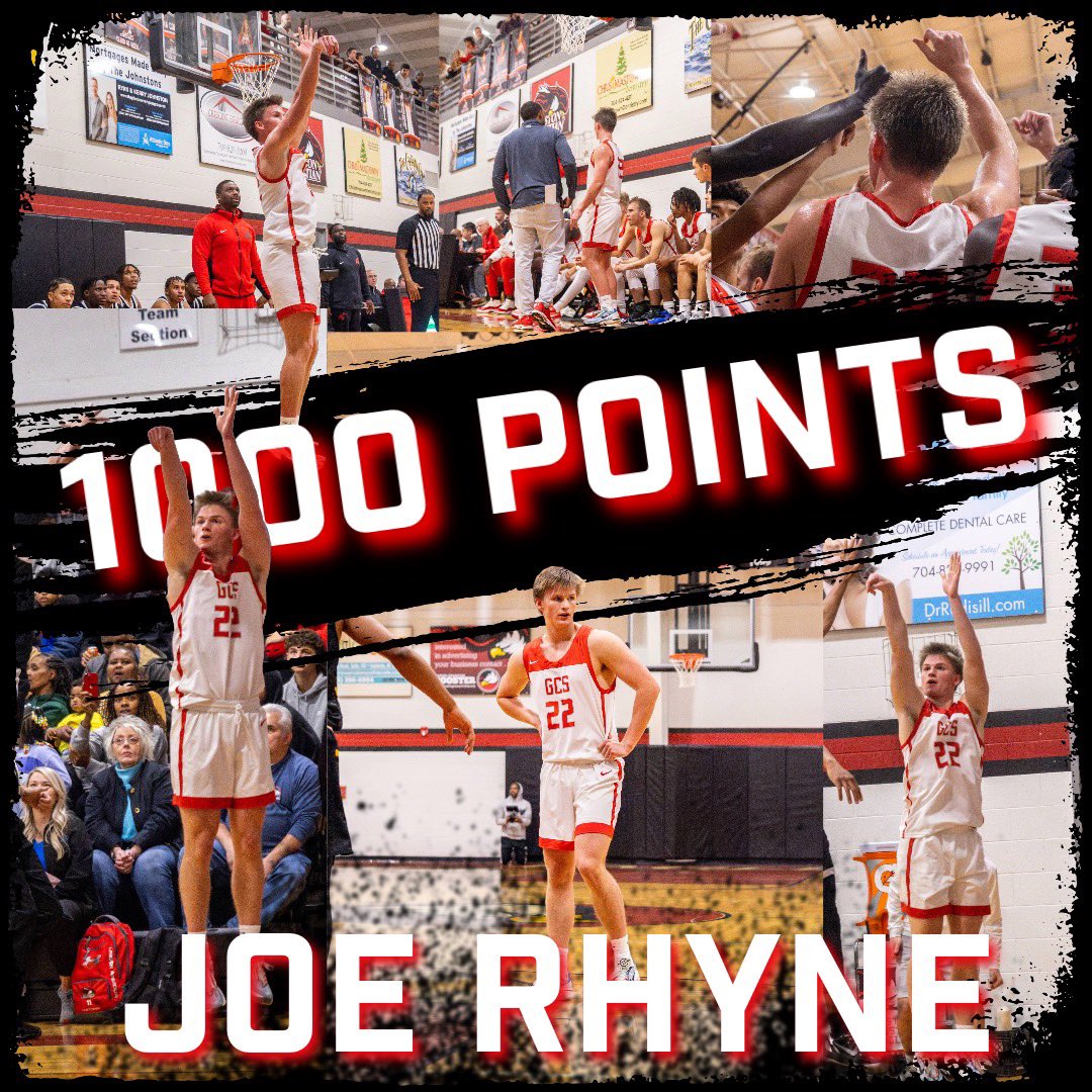 officialgcsmbb's tweet photo. Congratulations to senior sharpshooter @JoeRhyne2 on scoring career point number 1000 last night! https://t.co/eHiqXpvYLI