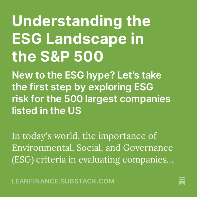 leanfinanceHQ's tweet photo. Read more on #ESG and #Impact #Investing here!

https://t.co/N8KmmzShel https://t.co/6Yr5E0c58F