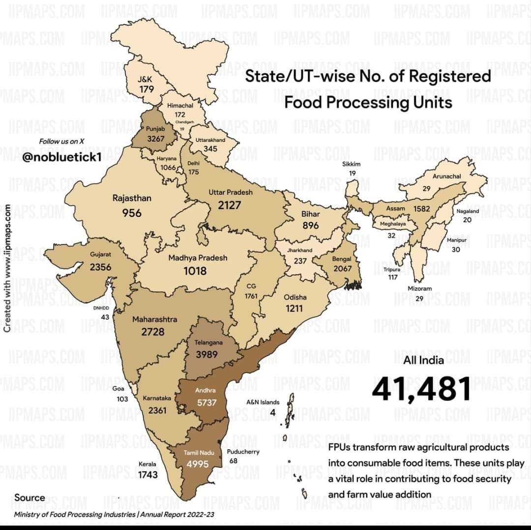 PCSurveysIndia's tweet photo. Food Processing Units in India

#FoodProcessingUnit https://t.co/XA42q3PaCN