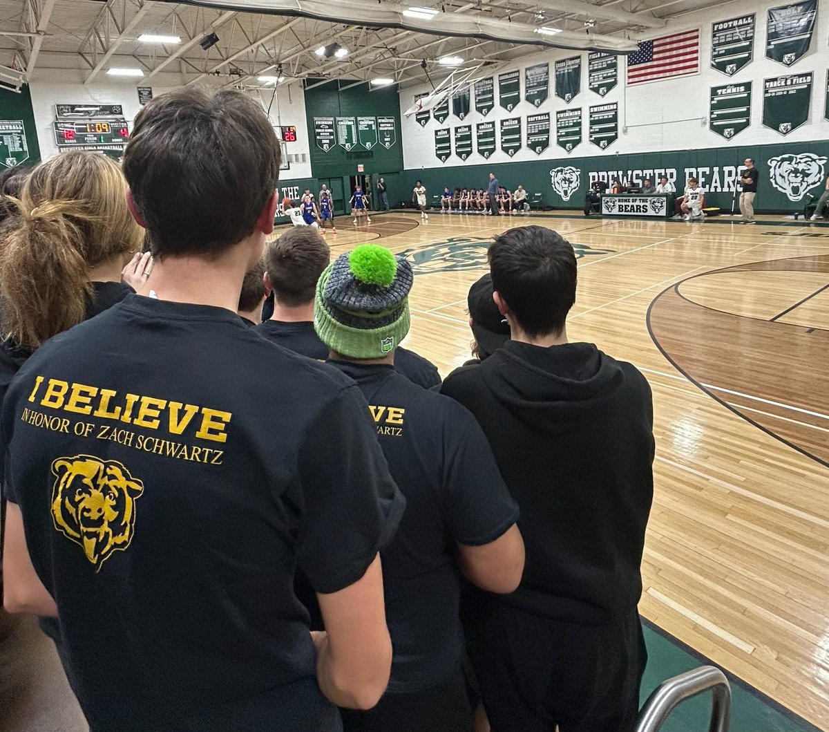 BCSDNicastro's tweet photo. So grateful to have had the opportunity to help support the community during our home opener this year. Great cause for a great family. #zaccattack #brewsterpride https://t.co/htc5okFV3u