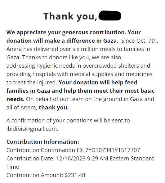 ibid_ibis's tweet photo. FIRST DONATION FROM THE 2024 #thehotelpodcast PINUP CALENDAR HAS BEEN MADE! a whopping $224 donated to Anera's Palestine emergency fund. i could not be prouder of this calendar and this community. thank you so much everyone! https://t.co/V5cEq5rAlz