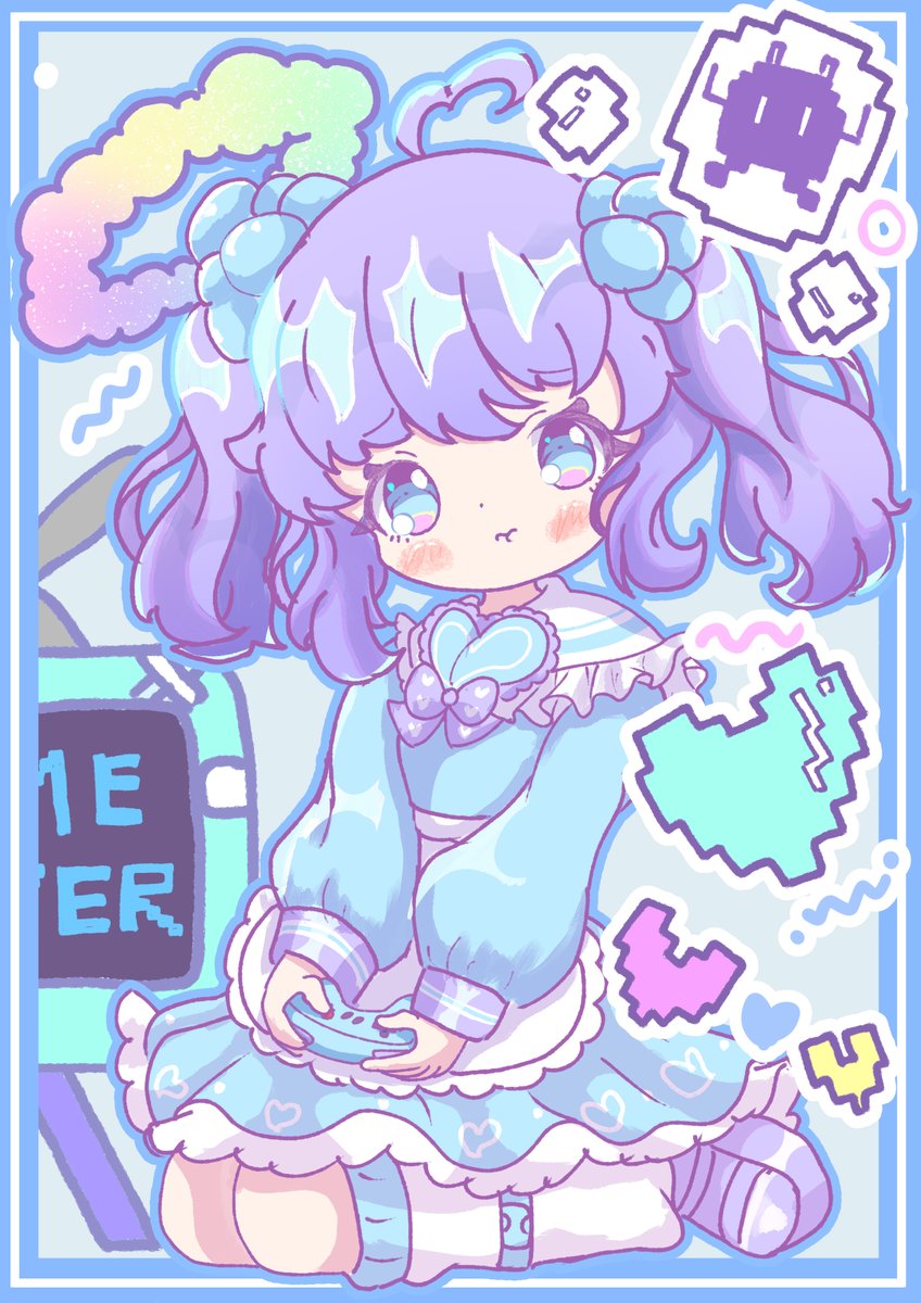 「#今年もあと1ヶ月になりましたが画力がどうなったか見てみましょう」|こた猫🐱 🎤🎨3/10~/16colorful＆dreamy原宿デザインフェスタギャラリーのイラスト