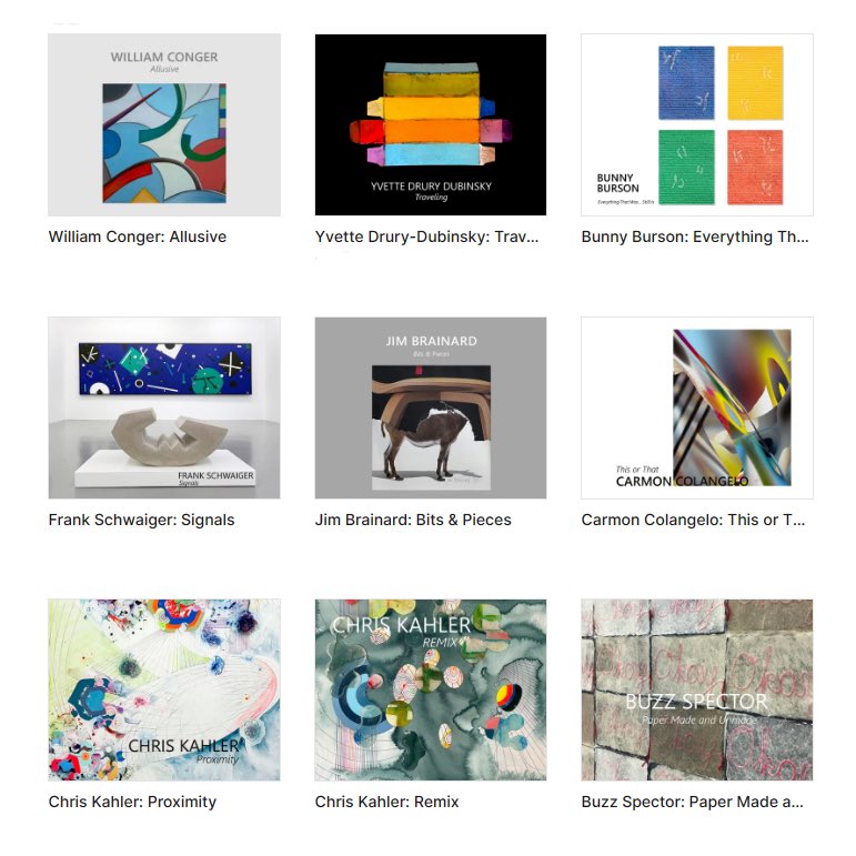 bdavidprojects's tweet image. New E-Publications for 2023.
Link in bio or at issuu.com/brunodavidgall…
-
-
#BrunoDavidGallery #eBook #artcatalog #artbook #artist #artexhibition #Goodartnews #ArtConsultant #artcontemporain #InSTLforSTL #artadvisor #arte #DowntownClaytonMO #STLart #ContemporaryArt