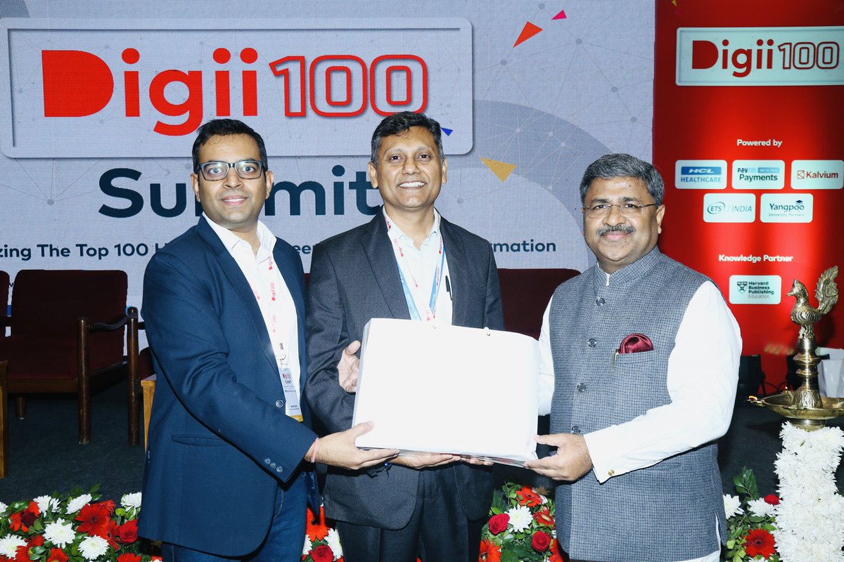 kunwarsv's tweet photo. It was a pleasure to attend “Digii100: Unlocking Digital Dividend at Higher Education Institutions,” a summit being organised by #Digii to discuss, assess and inspire institutions to adopt the digital transformation framework. I shared my views on Data-driven Governance and Decision-Making with colleagues from academia and industry.

Big Congratulations to our tech teams at Shobhit Deemed University, #Meerut  and Shobhit University, #Gangoh for being recognised in Top 100 higher education institutions at the forefront of digital transformation during the summit. 

Kudos to dear Hemant Sahal for organising a very interactive and impactful summit on this very pertinent topic.
(14.12.2023)

@shobhituniv #EmpoweringNation