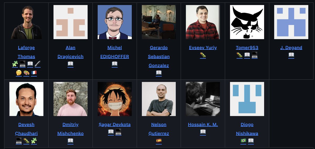 laforge_toma's tweet image. If some of you wants to contribute to OSS, but doesn't know how to start, I created a list of tasks to translate #AngularChallenges website.
You can either translate a new page, or start with a new locale. 
🔥 You will have your name added to the already amazing list of…